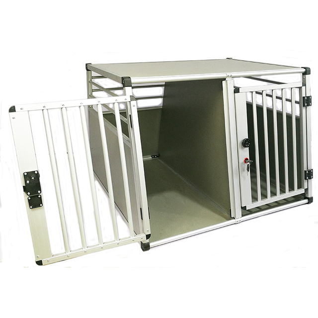 Collapsible Aluminum Dog Trolley Cage
