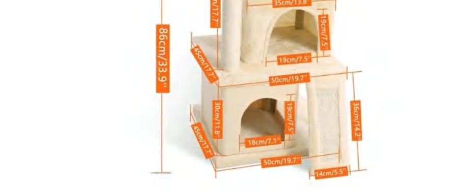 Compact Cat Tree