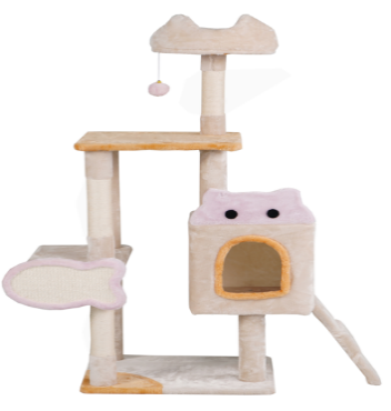 Cat Tree Factory OEM DS369 - Multi Level Sisal Post
